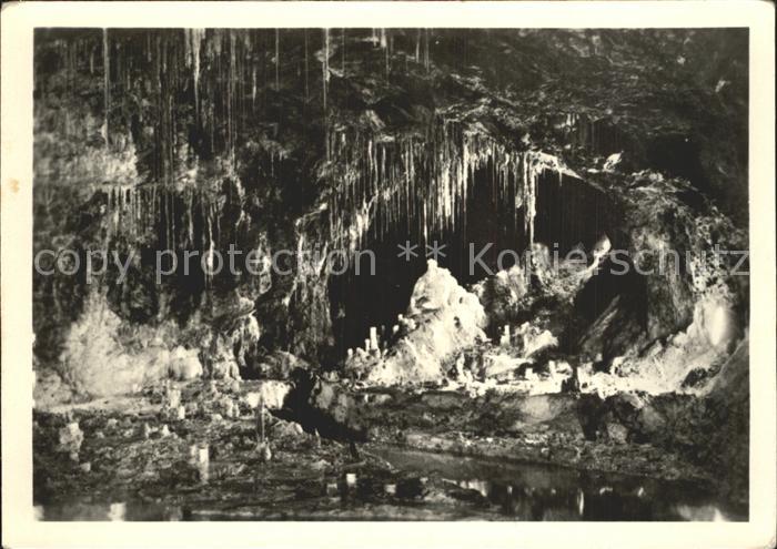 Hoehlen Caves Grottes Feengrotten Saalfeld Saale Märchendom G