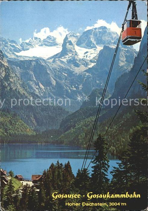 Seilbahn Gosaukamm Gosausee Hoher Dachstein
