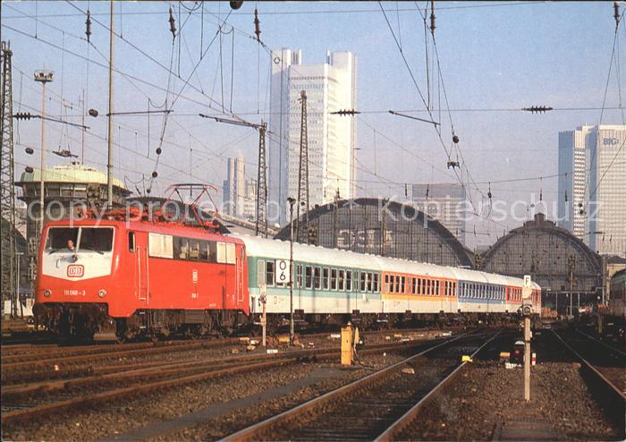 Eisenbahn Elektro-Schnellzuglokomotive 111 068-3