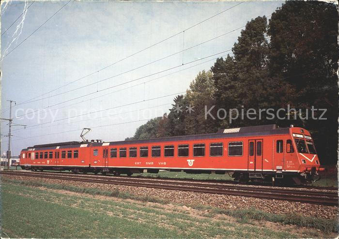Eisenbahn Pendelzug Typ RBDe 4/4 II EBT SMB VHB
