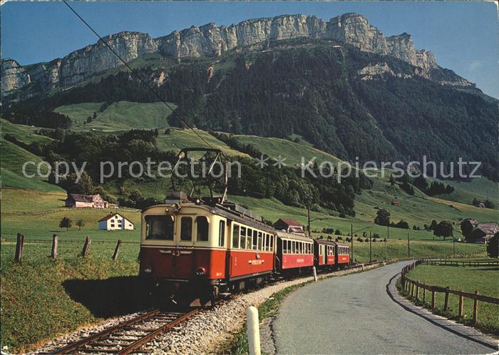 Eisenbahn Appenzellerbahn Alpsigel