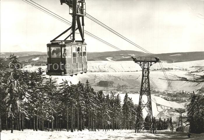 Seilbahn Fichtelberg Oberwiesenthal Erzgebirge