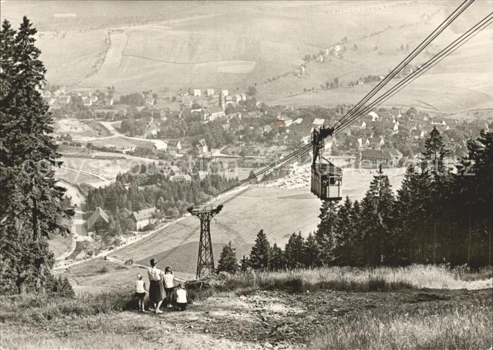 Seilbahn Fichtelberg Oberwiesenthal Erzgebirge