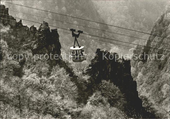 Seilbahn Hexentanzplatz Thale Harz