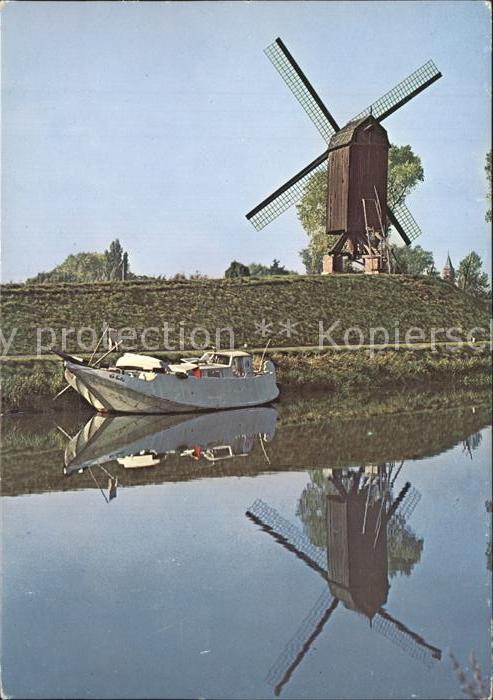 Windmuehle Brugge Schellemolen