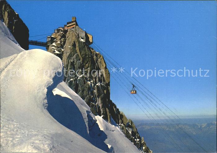 Seilbahn Teleferique du Monde Chamonix-Mont-Blanc Aiguille du Midi