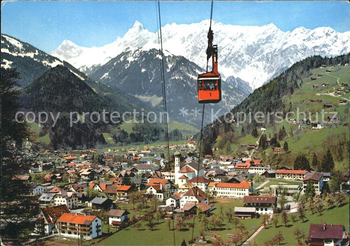 Seilbahn Montafoner Hochjochbahn Schruns Zimba Vandanser Wand