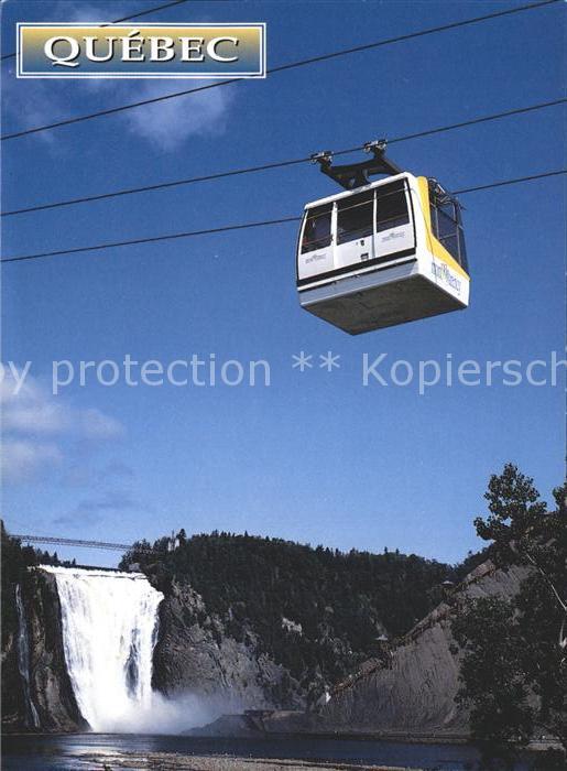 Seilbahn Quebec Telepherique Chute Montmorency
