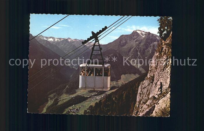 Seilbahn Penkenbahn Mayrhofen Finkenberg Gruenberg Zillertal
