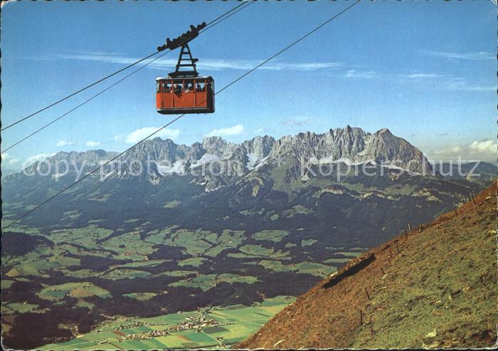 Seilbahn Kitzbueheler Horn Wilder Kaiser
