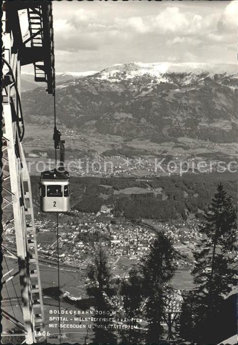Seilbahn Goldeck Spittal-Millstaettersee Seeboden