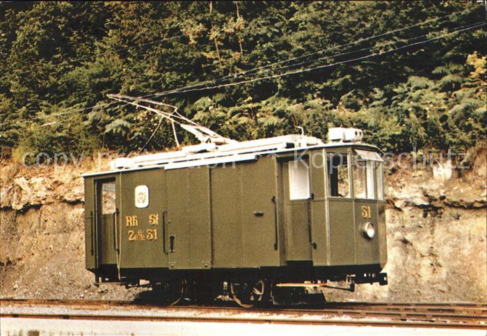 Strassenbahn Chemin de fer touristique Blonay-Chamby