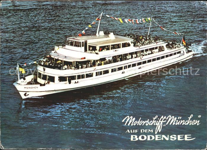 Motorschiffe Muenchen Bodensee