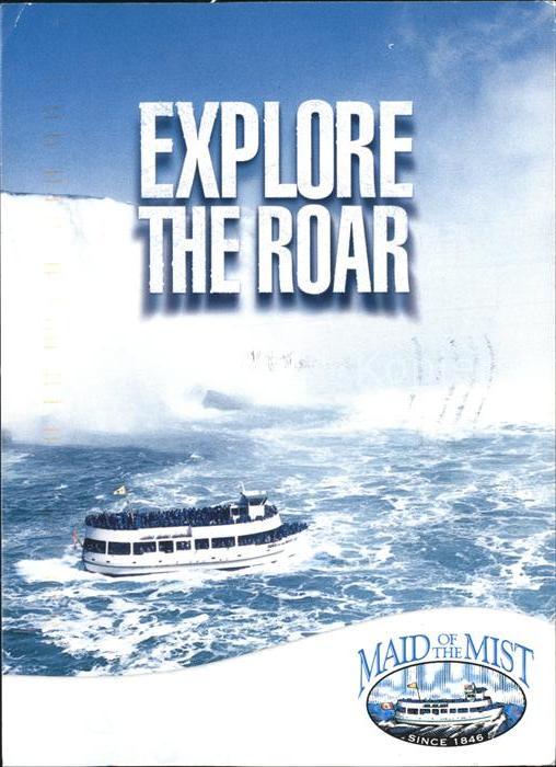 Schiffe Ships Navires Maid of the Mist Niagara Falls