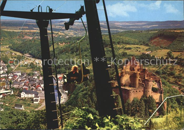 Sessellift Vianden Telesiege Chateau et Ville basse