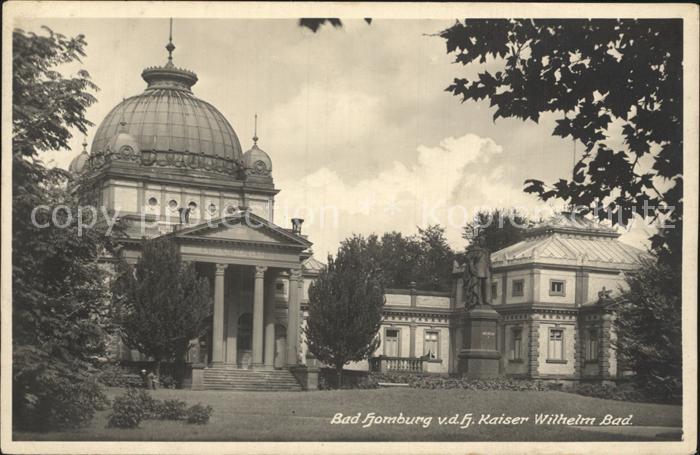 Bad Homburg Kaiser Wilhelm Bad Denkmal