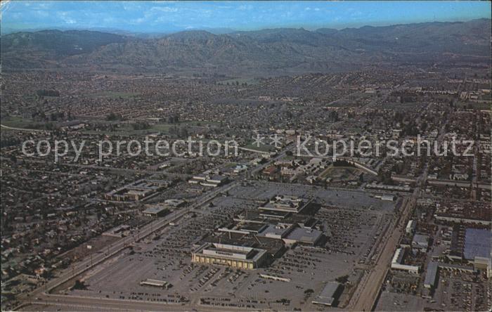 Canoga Park San Fernando Valley aerial view