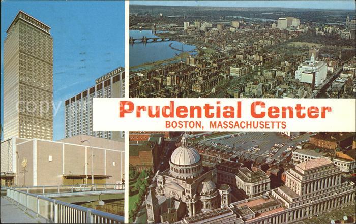 Boston Massachusetts Prudential Center Tower War Memorial Auditorium Sheraton Ho