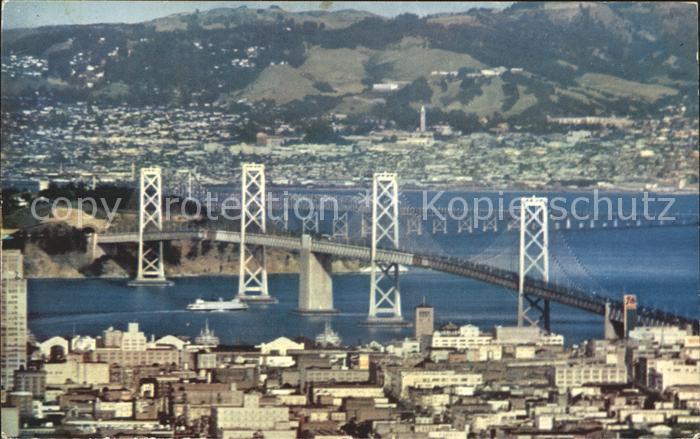 San Francisco California Oakland Bay Bridge
