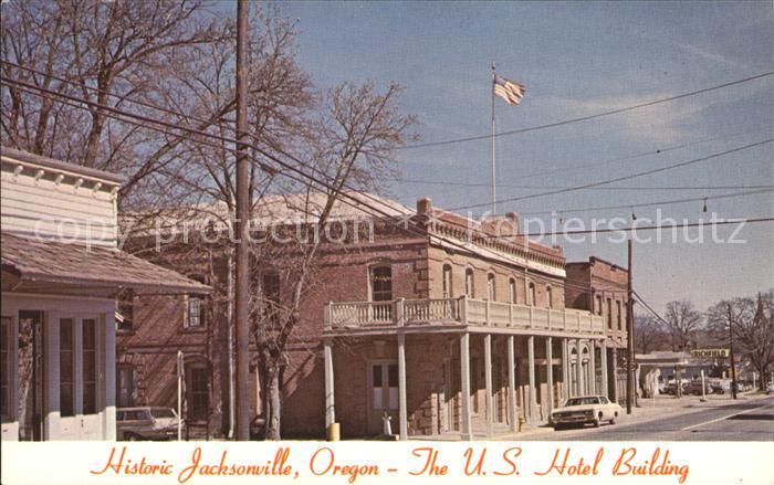 Jacksonville Oregon Historic Jacksonville US Hotel Building