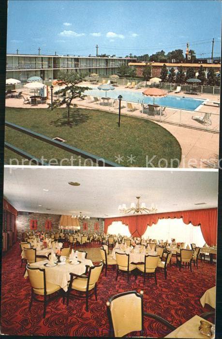 Wayne New Jersey Holiday Inn Motel Restaurant Swimming Pool