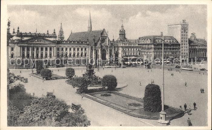 LEIPZIG Sachsen Augustusplatz