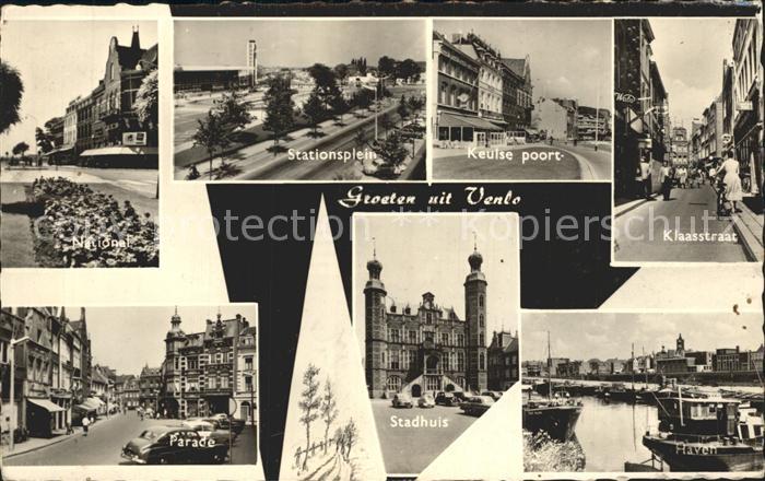 Venlo National Stationsplein Keulse poort Klaasstraat Haven Stadhuis Parade