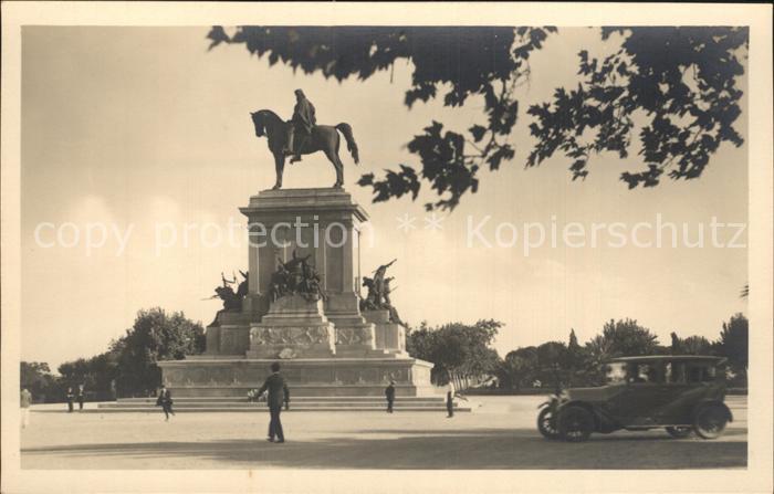 Roma Rom Monumento a Garibaldi Reiterstandbild