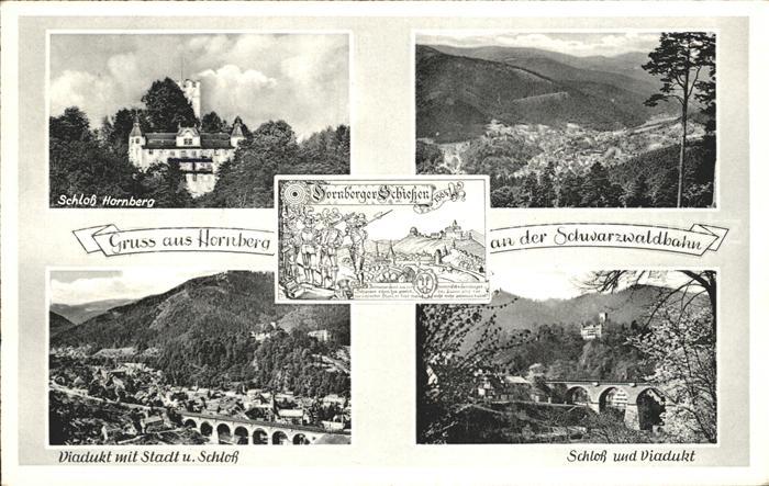 Hornberg Schwarzwald Schloss Viadukt Hornberger Schiessen