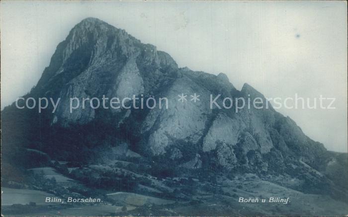 Bilin Bilina Tschechien Gebirgspanorama