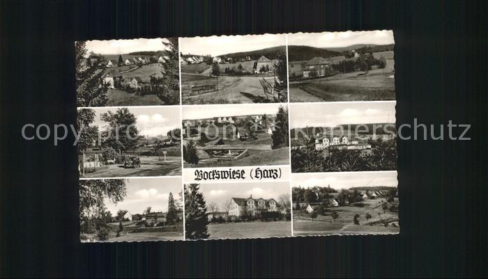 Bockswiese-Hahnenklee Harz Teilansichten