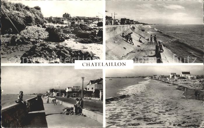 Chatelaillon-Plage Les Rochers Descente vers la Plage