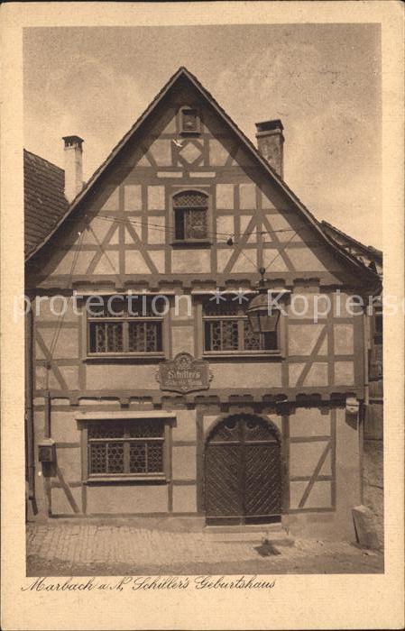 Marbach Neckar Schillers Geburtshaus