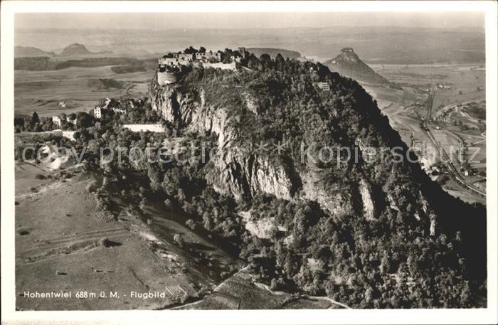 Hohentwiel Fliegeraufnahme