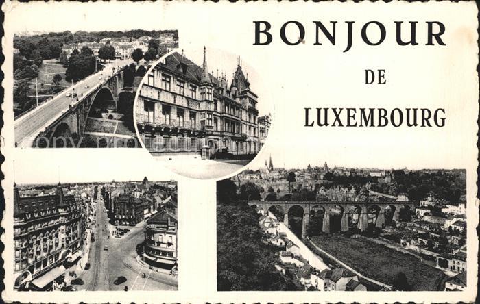LUXEMBOURG  Luxemburg Vue partielles Pont
