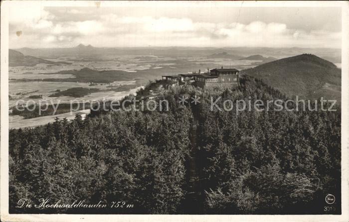 Oybin Sachsen Hochwaldbauden