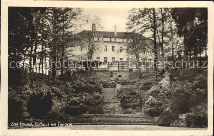 Bad Lausick Kurhaus mit Terrasse