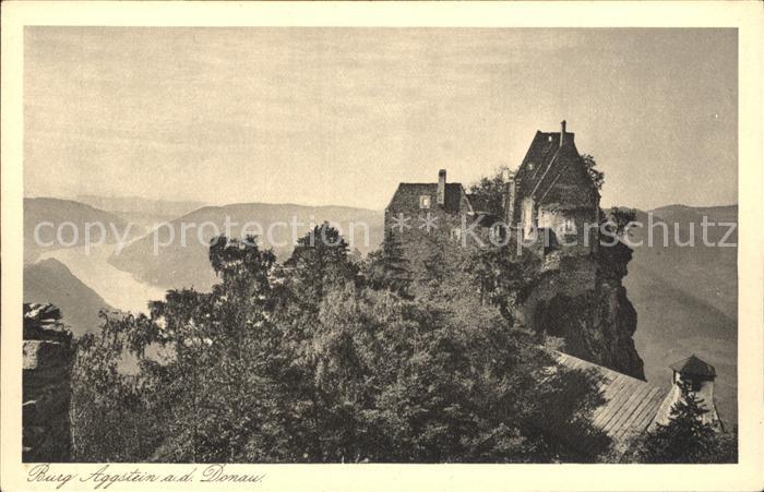 Burg Aggstein ueber der Donau