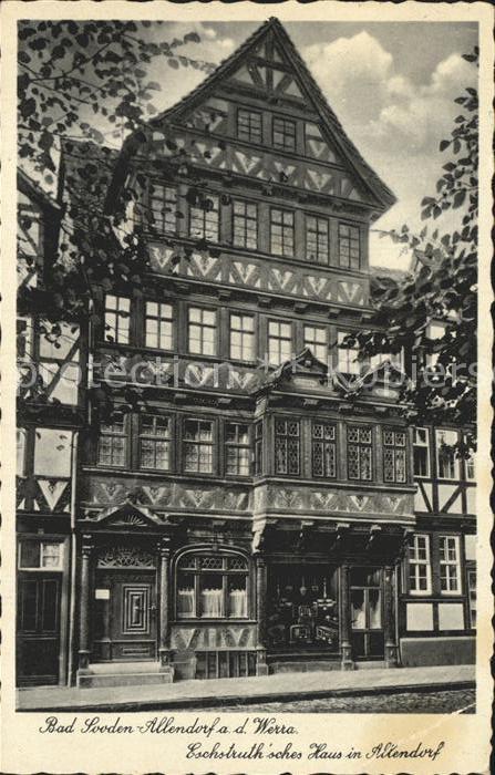 Allendorf Bad Sooden Eschstruth'sches Haus