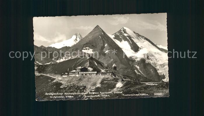 Heiligenblut Kaernten Berghaus Fuschertoerl Sonnenwelleck Fuscherkarkopf Grossgl