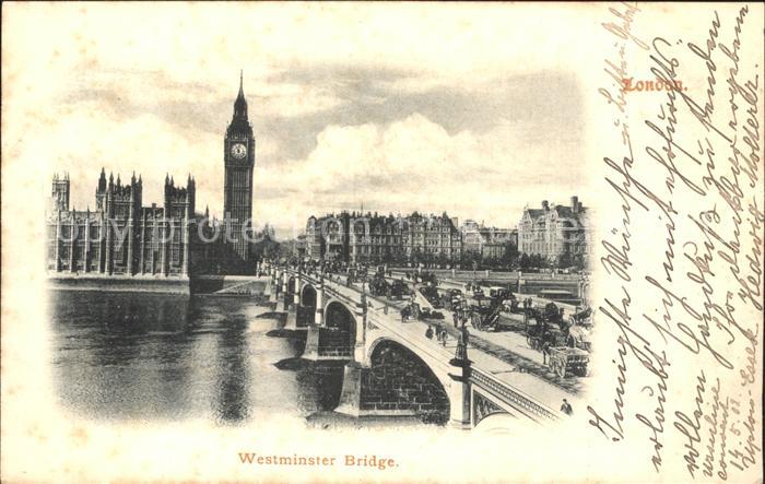 London Westminster Bridge Palace of Westminster
