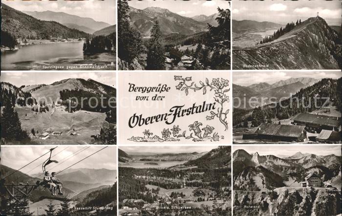 Obere Firstalm Bayern und Umgebung Spitzingsee Sonnwendjoch Bodenschneid Rotwand