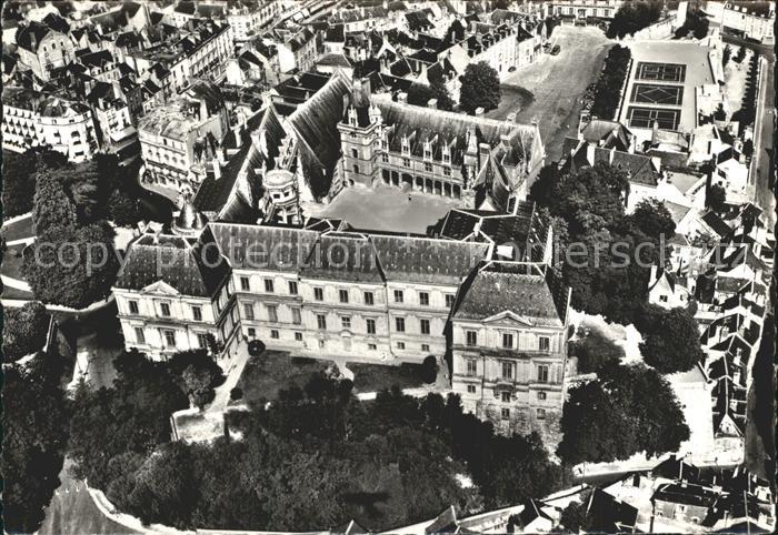 Blois 41 Chateau vue aerienne