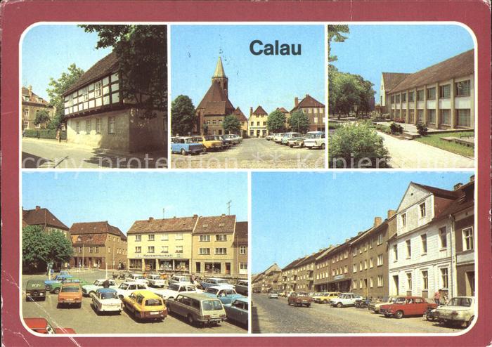 Calau Heimatmuseum Platz des Friedens Haus der Gewerkschaften Cottbuser Strasse
