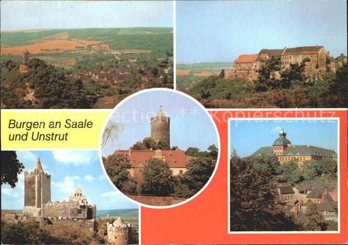 Bad Koesen Burgen und Schloesser an Saale und Unstrut