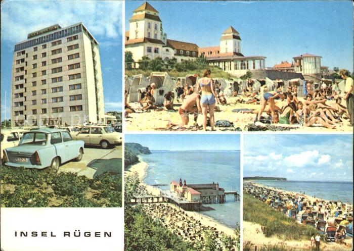 Insel Ruegen Sassnitz Ruegen Hotel Binz Sellin Seebruecke Goehren Strand