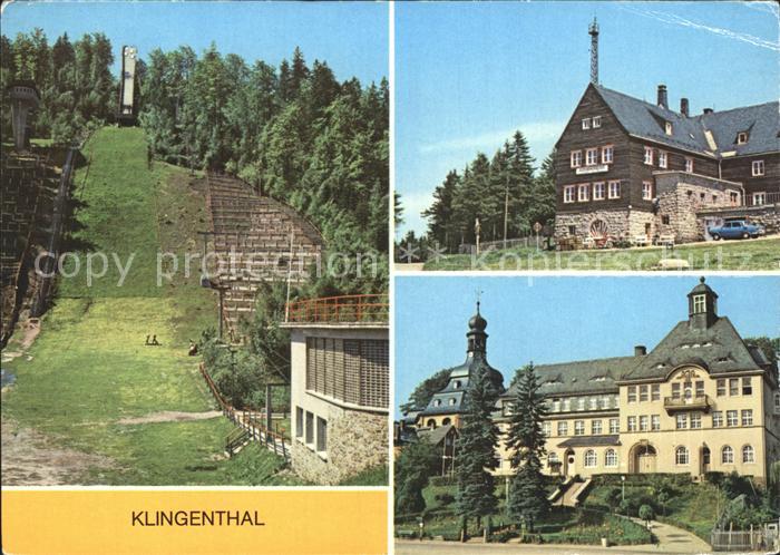 Klingenthal Vogtland Aschbergschanze Skispringen Jugendherberge Klement Gottwald