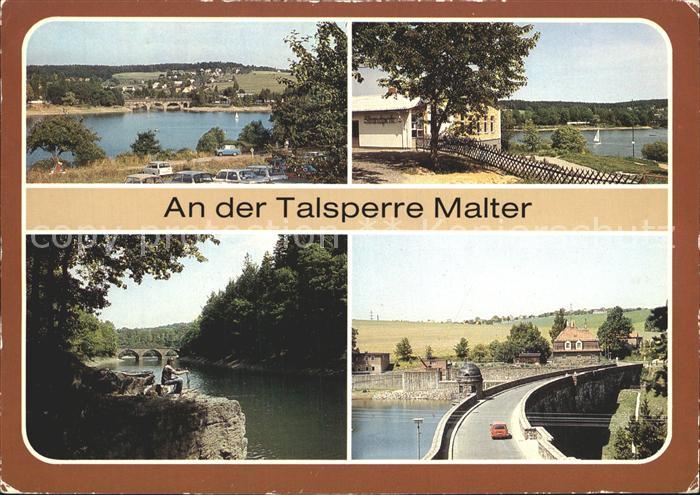Malter Talsperre Seifersdorf Konsumgaststaette Strandperle Taennichtgrund Stauma