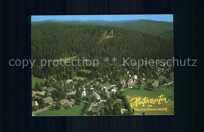 Hinterzarten Breisgau-Hochschwarzwald BW mit Adlerschanze Skispringen Fliegerauf