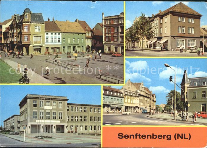 Senftenberg Niederlausitz Platz der Freundschaft Bahnhofstrasse HOG Stadtcafe In